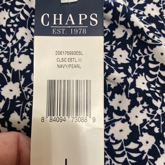 Chaps sleeveless top size L - Picture 4 of 7